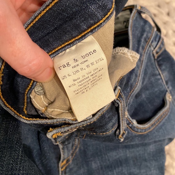 Rag & Bone skinny ripped jeans - size 28 - Picture 13 of 15
